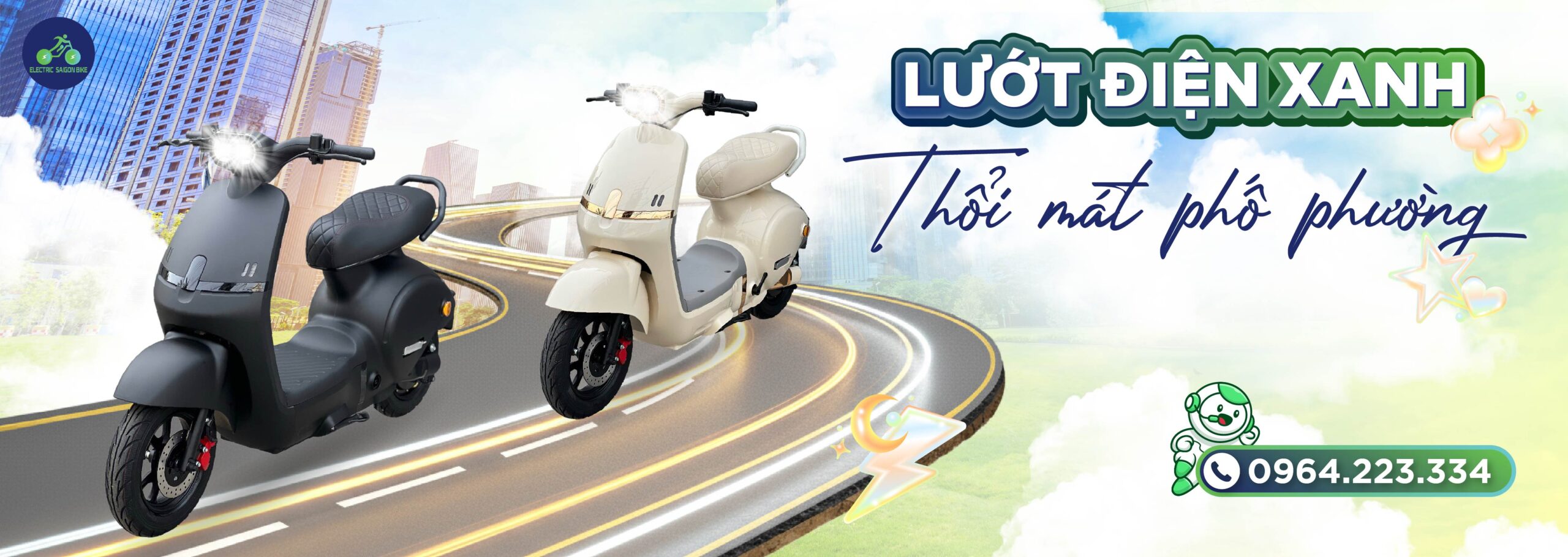 SLIDER THÁNG THỨ 1 - XE MÁY ĐIỆN XANH-01